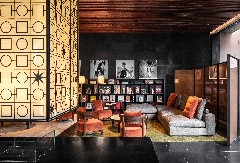 The Lobby Lounge at the Bvlgari Hotel Shanghai