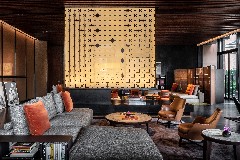 The Lounge at the Bvlgari Hotel Shanghai